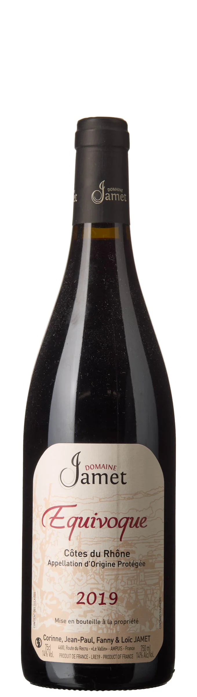 1 x Cotes du Rhone Equivoque 2019, Jamet — 1 x Cotes du Rhone Equivoque 2019, Jamet — Vin/Vin — Blomqvist