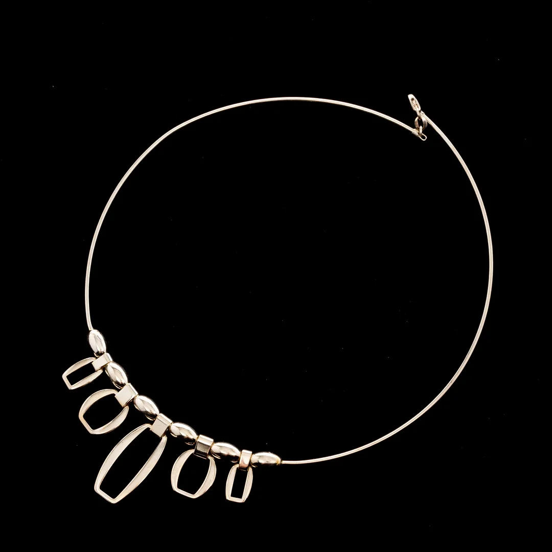 STELT HALSBAND, Sterling Silver. — Necklace — Garpenhus Auktioner