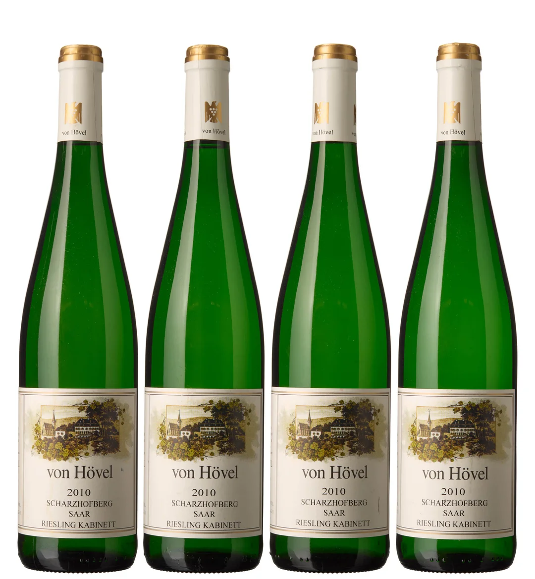 4 x Scharzhofberg Riesling Kabinett 2010, Von Hövel — 4 x Scharzhofberg Riesling Kabinett 2010, Von Hövel — Vin/Vin — Blomqvist