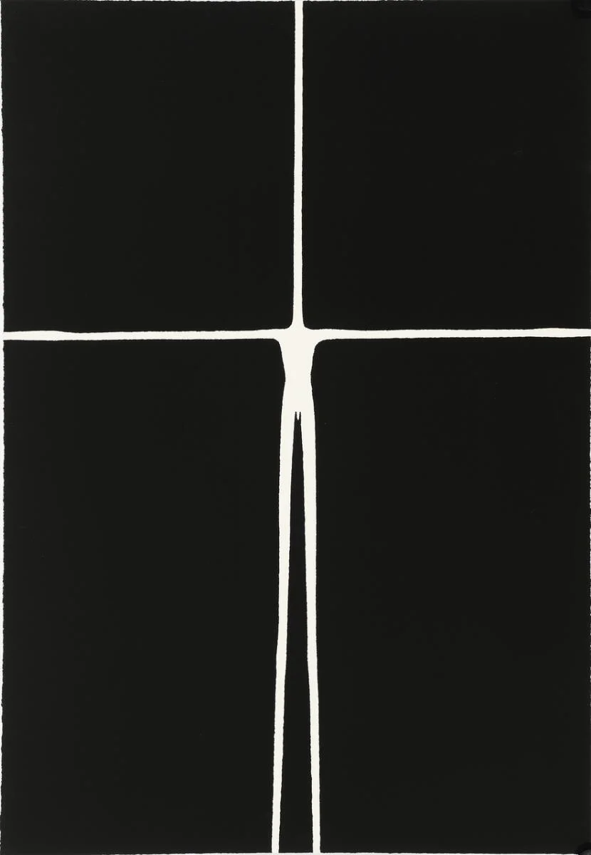Antony Gormley: Untitled, 2007. Signed Antony Gormley 07, 1/40 on the reverse. Lithograph. 111×77 cm. Unframed. — Modern Prints/Contemporary art — Bruun Rasmussen