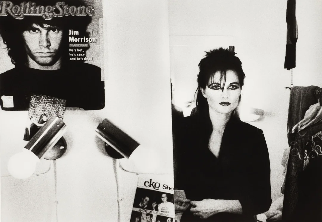 JOAKIM STRÖMHOLM (FÖDD 1947). "Anne-Lie Rydé", Rocky Horror Show Göteborg 1981, signerad, A.P, pigment print. — Engravings & Prints — Crafoord Auktioner Stockholm