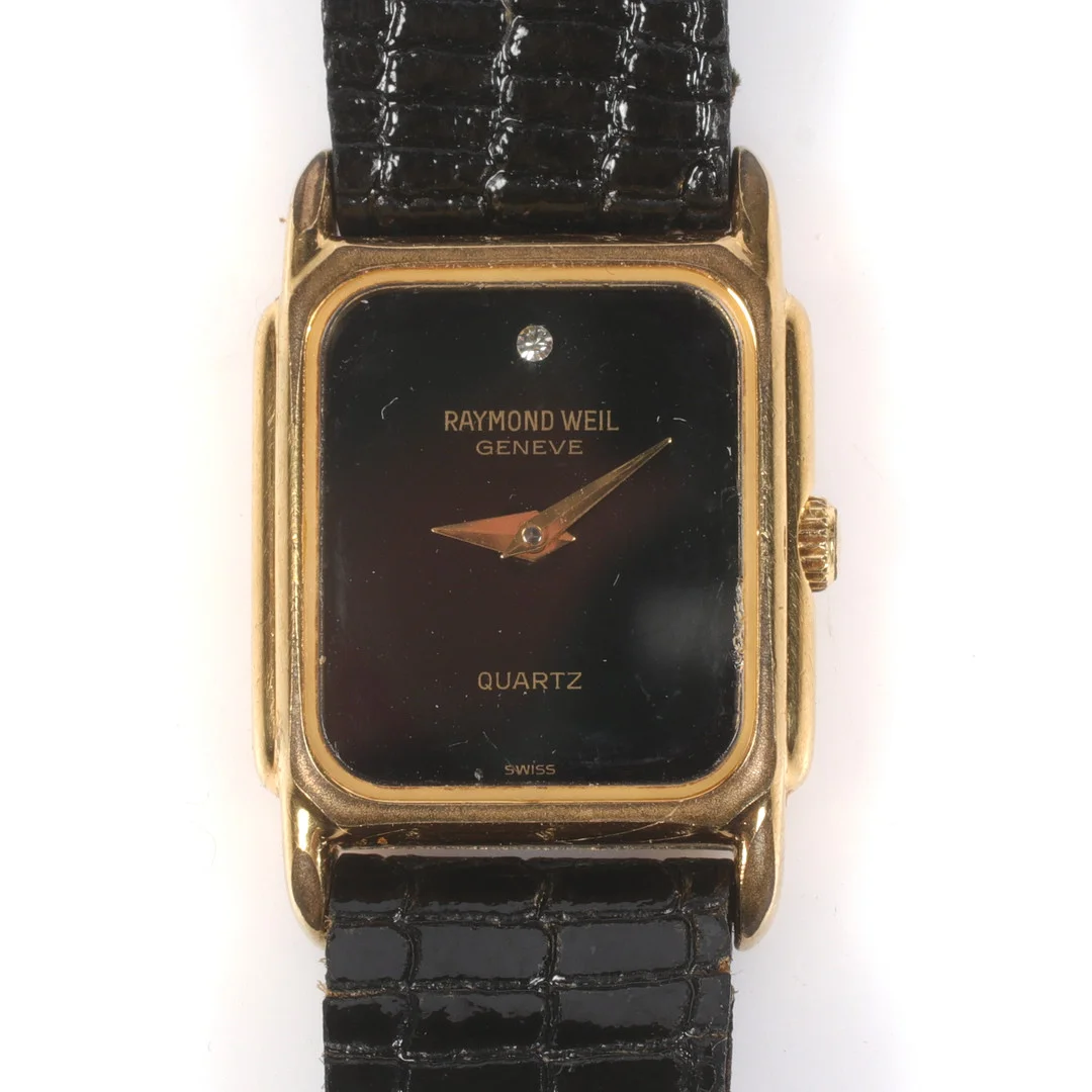 RAYMOND WEIL, armbandsur, quartz, doublé, 19/2000-tal. — Wristwatches — Stadsauktion Sundsvall