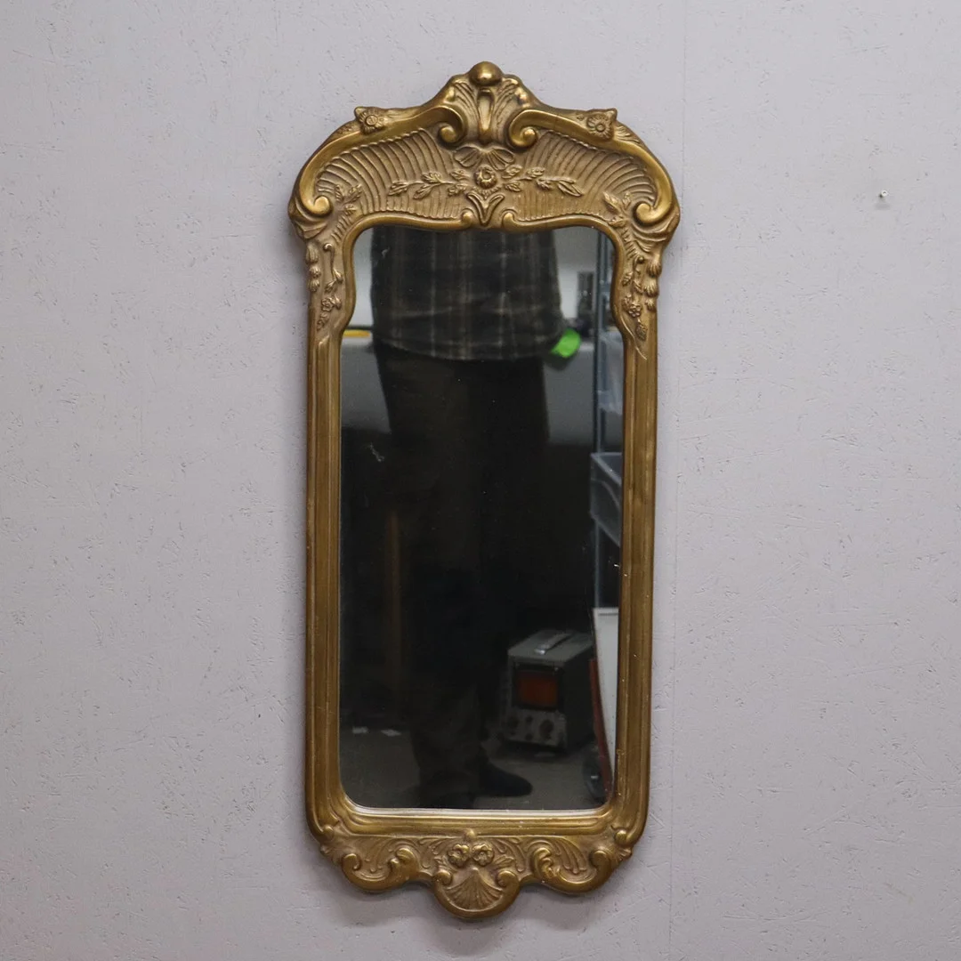 SPEGEL, bronserad, rokokostil, 1900-talets första hälft. — Mirrors — Markus Auktioner