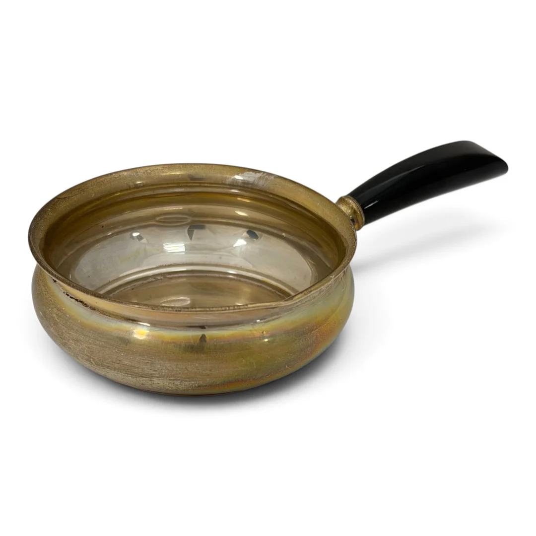 DANISH SILVER BRANDY PAN. — Silver — Griffin’s Auctioneers