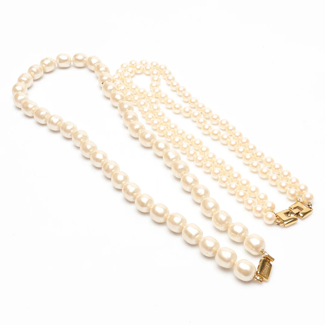 COLLIER, 2st pärlor. Monet. — Necklace — Gomér & Andersson Linköping