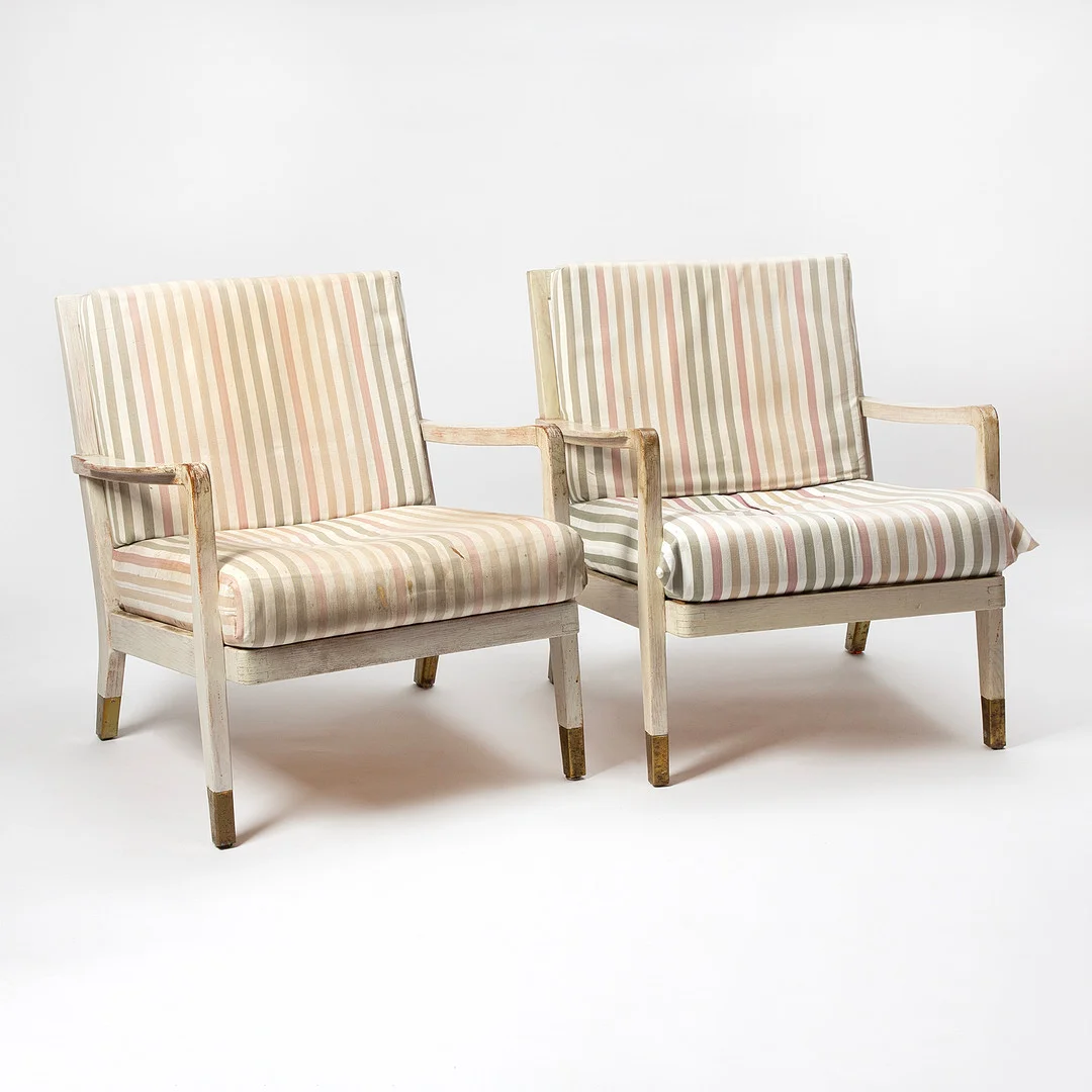 FÅTÖLJER. Ett par, 1900-tal. — Armchairs & Chairs — Stockholms Auktionsverk Göteborg
