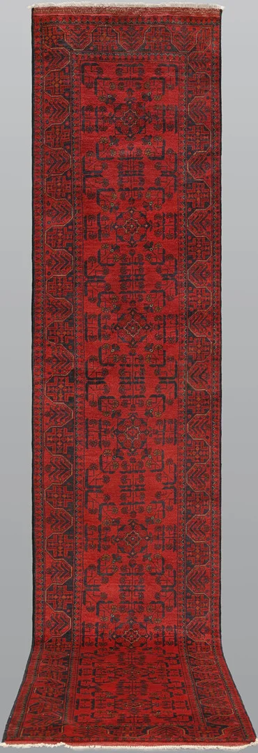ORIENTMATTA. Afghan fine gallerimodell, 392 x 79 cm. — Persian Carpets & Textiles — Gomér & Andersson Linköping
