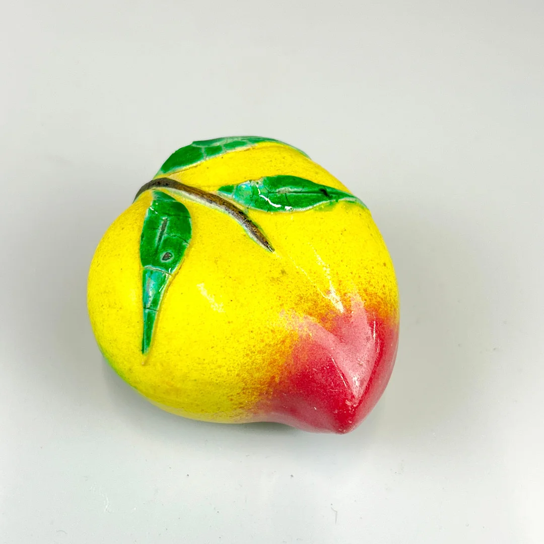CHINESE PORCELAIN PEACH. — Ceramics & Porcelain — Chalkwell Auctions