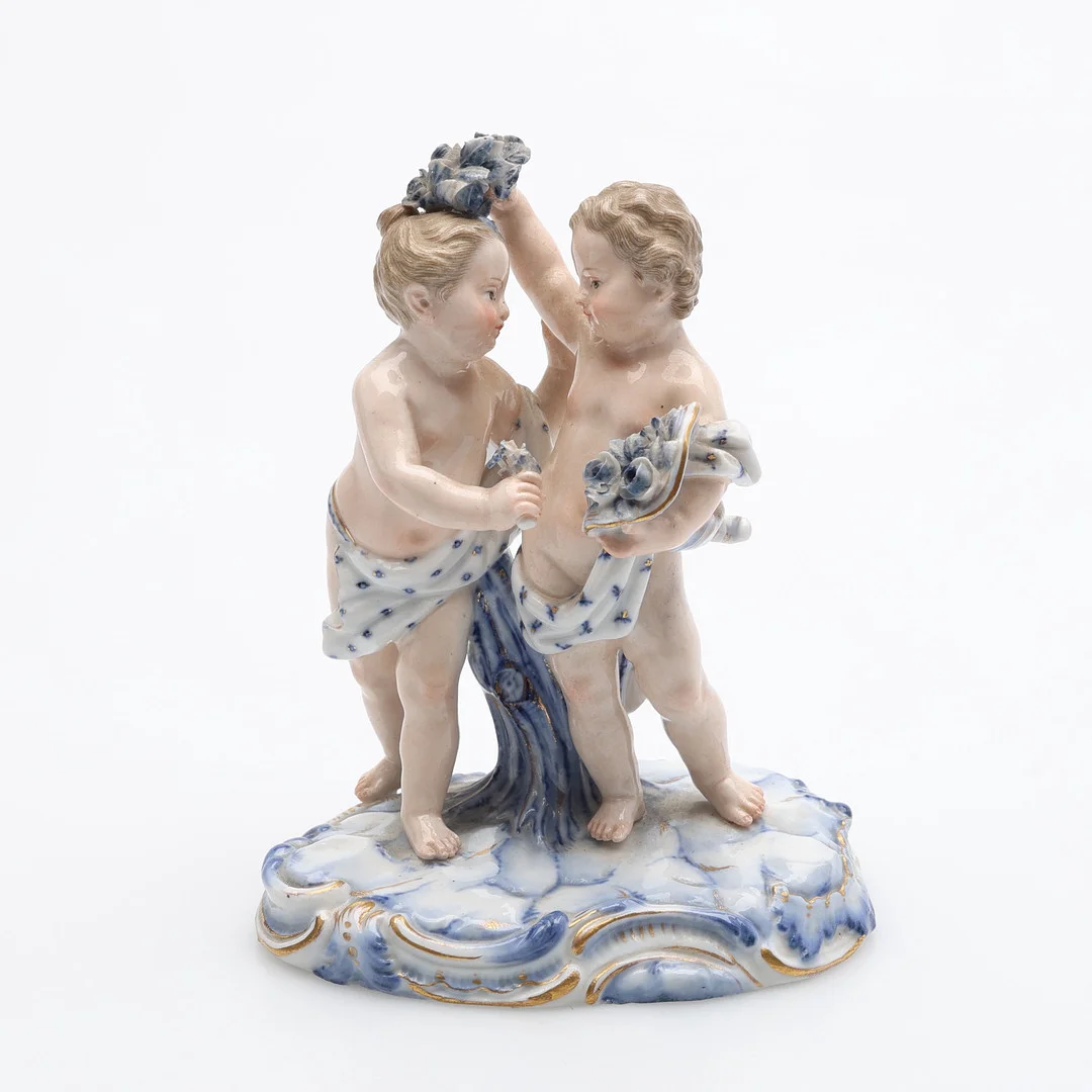 JOHANN JOACHIM KÄNDLER. FIGURIN, PORSLIN, MODELL 2991, MEISSEN, 18/1900-TAL. — European — Crafoord Auktioner Lund