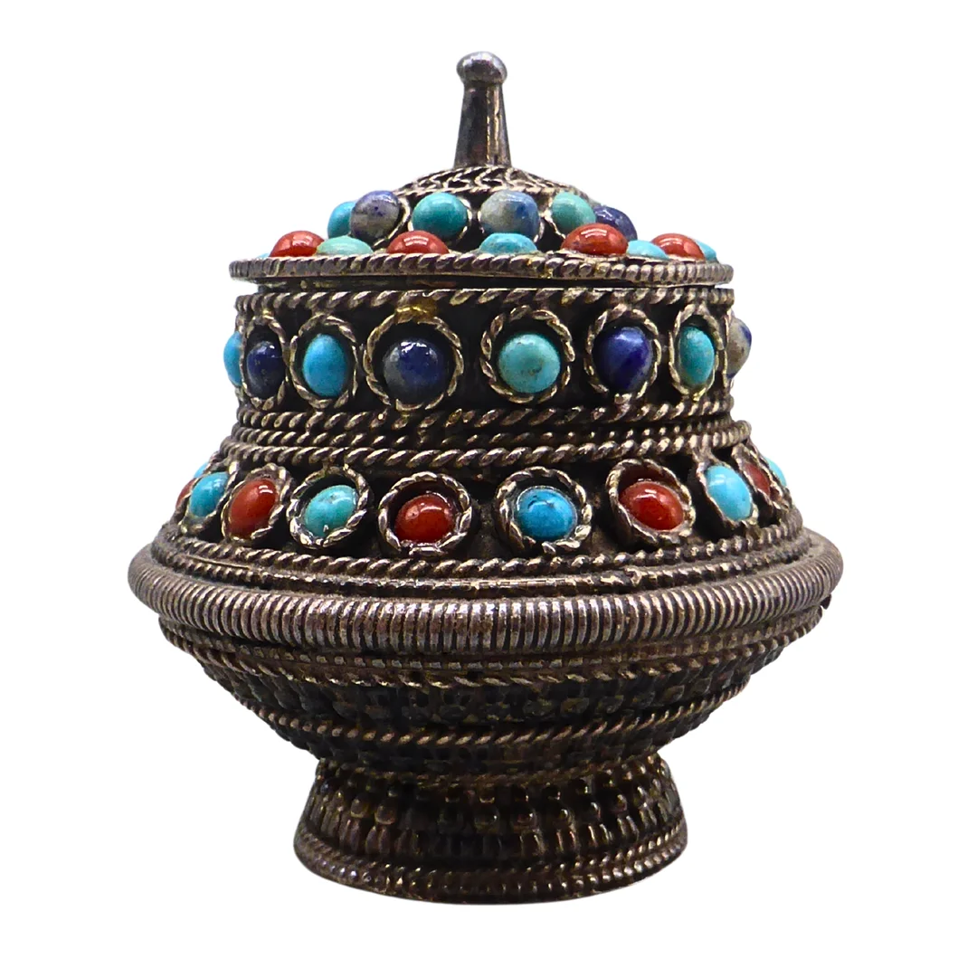 SCHMUCKDOSE AUS 925ER SILBER. — Silver — Auktionshaus Stuber's Hammerschlag
