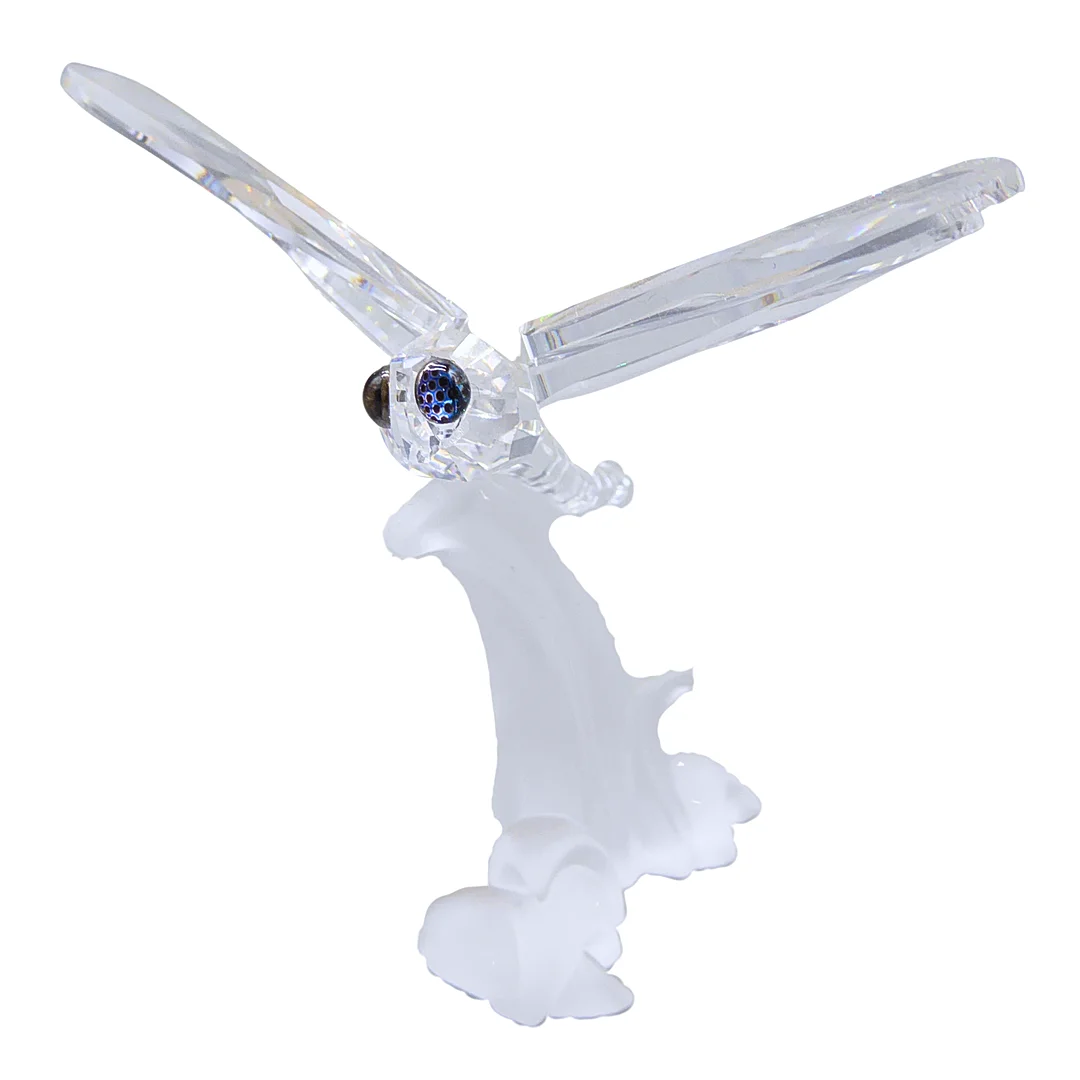 SWAROVSKI 190264 LIBELLE AUS DER SERIE "IM GEHEIMEN GARTEN". — Art glass — Auktionshaus Stuber's Hammerschlag