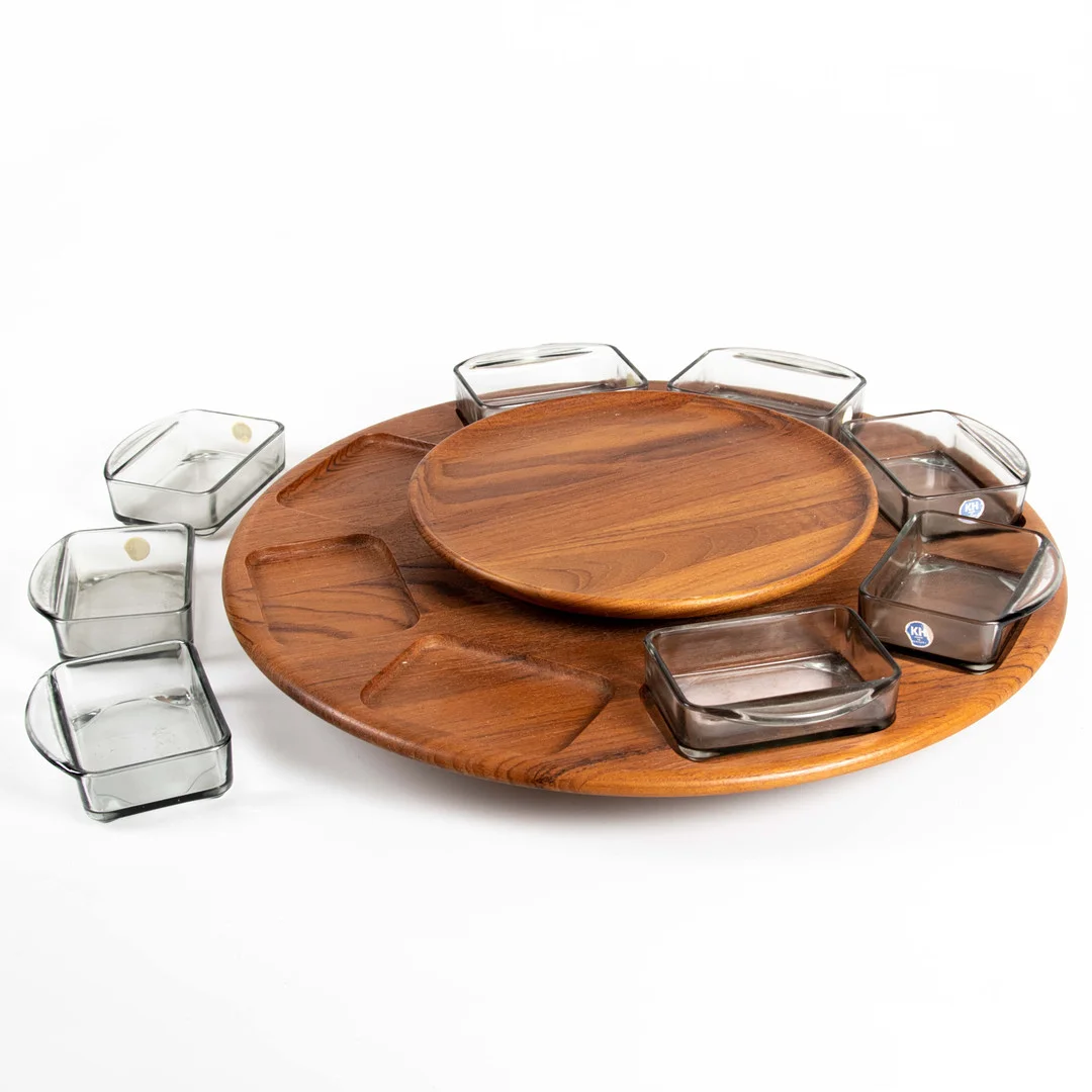 SERVERINGSBRICKA SK "LAZY SUSAN" DIGSMED DANMARK 1970-TAL. — Miscellaneous — Laholms Auktionskammare