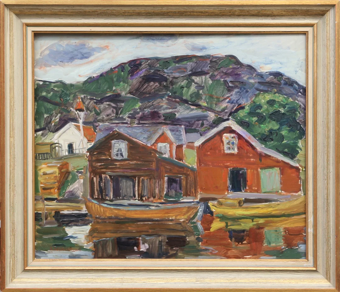 OKÄND KONSTNÄR. OLJA, på pannå, osignerad. — Paintings — Kalmar Auktionsverk