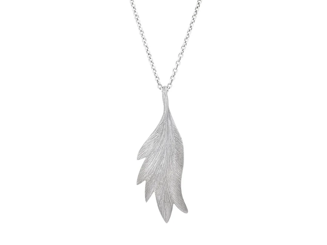 DULONG, hänge med kedja, sterlingsilver, Aura, längd 74 cm, vikt 15,5 g. — Smycken/Hänge med kedja — Kaplans