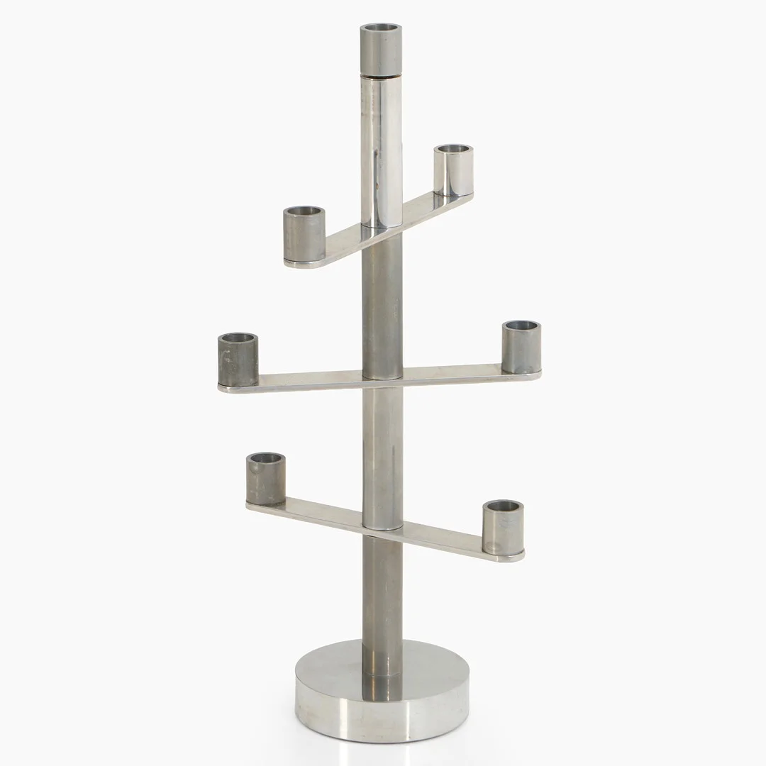 EDWARD VAN VLIET. för Ligne Roseet, Kandelaber "Dragon", för 7 ljus, Frankrike, 1900-talets senare del. — Candlesticks — Crafoord Auktioner Stockholm