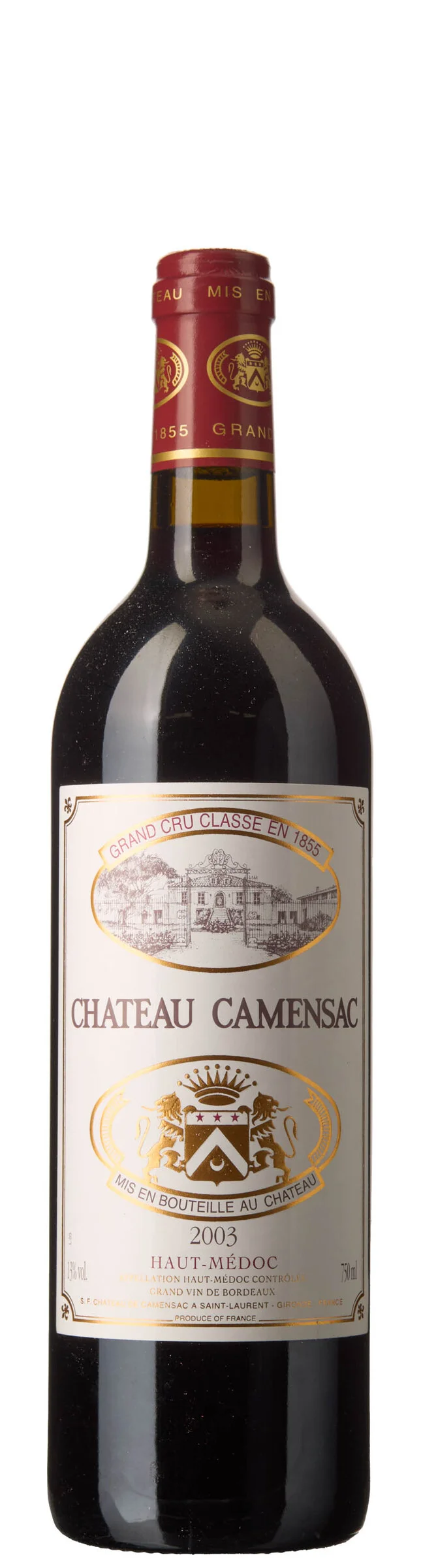 1 x Chateau Camensac 2003 — 1 x Chateau Camensac 2003 — Vin/Vin — Blomqvist