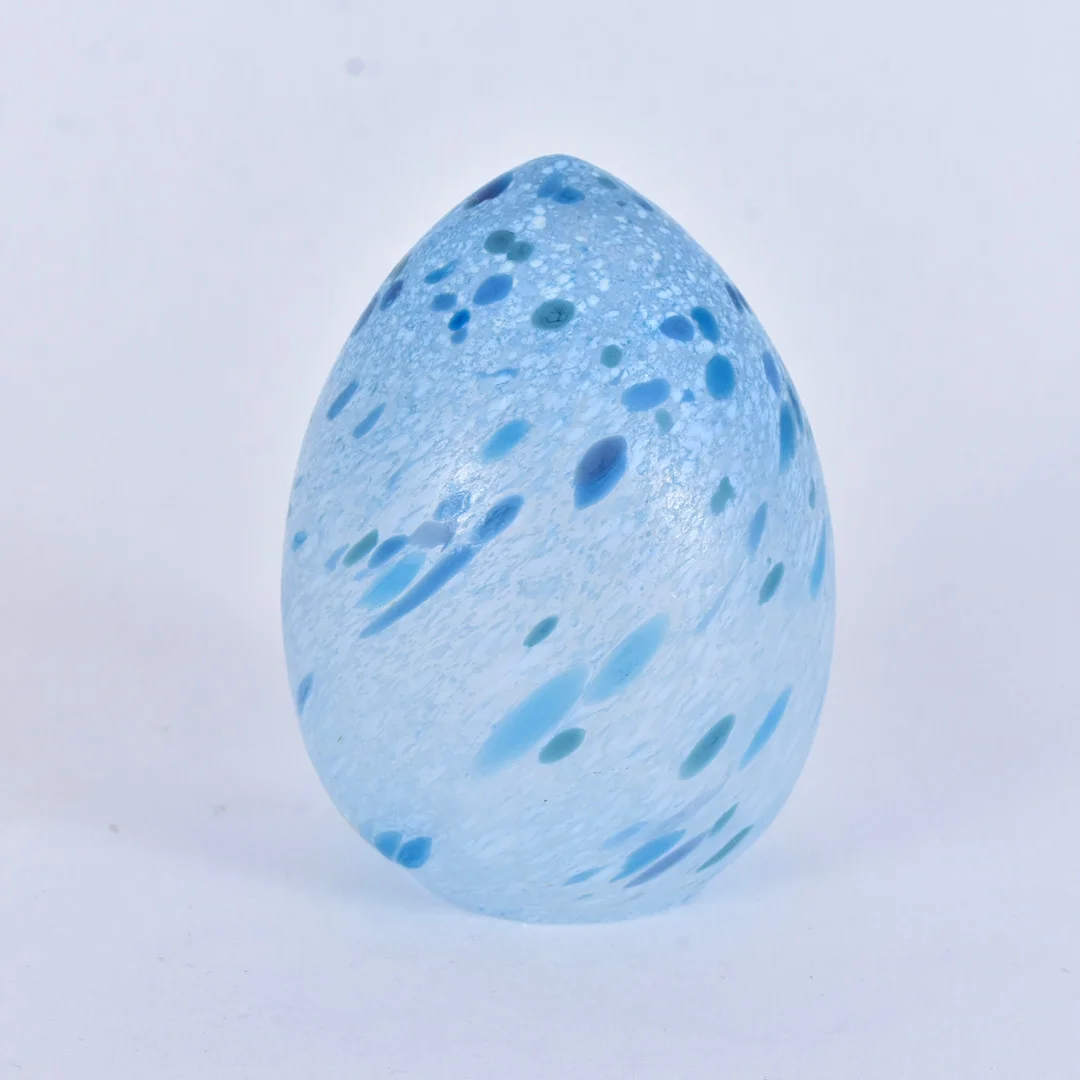 MONICA BACKSTRÖM. ÄGG, glas, Boda. — Art glass — Halmstads Auktionskammare
