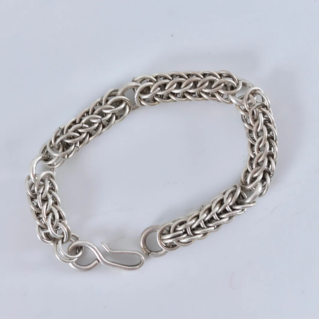 ARMLÄNK, sterlingsilver. — Bracelets — Halmstads Auktionskammare