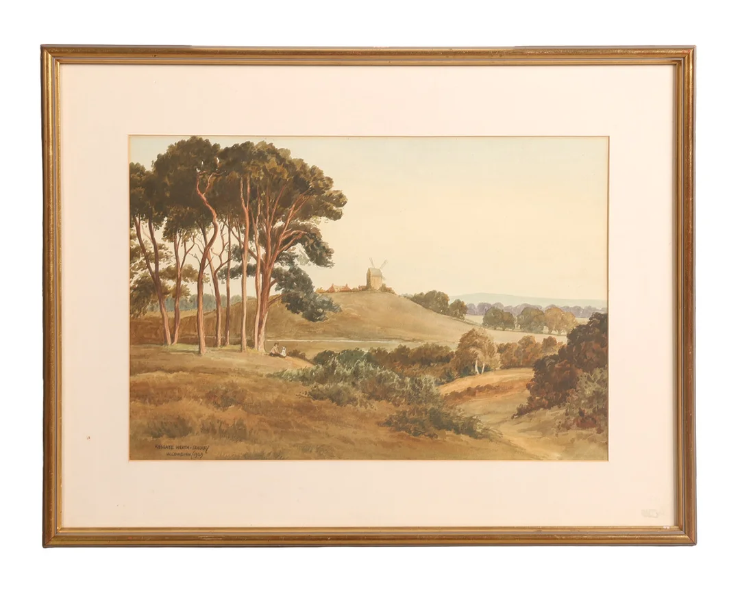 W. COWBURN. — Paintings — Bishop & Miller