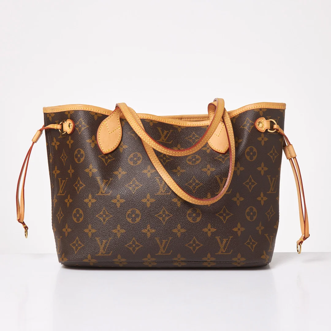 LOUIS VUITTON,Väska, Neverfull PM, 2007. — Vintage & Designer Fashion — Stockholms Auktionsverk Sickla