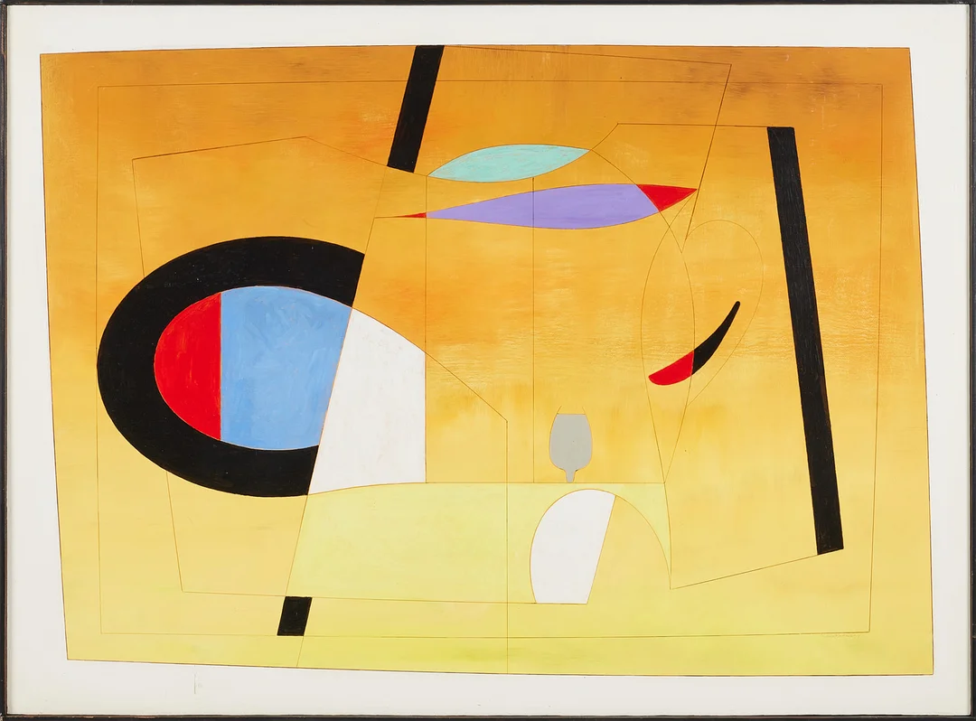 ALBERT JOHANSSON. "Förtonad bakgrund". — Paintings — Stockholms Auktionsverk Magasin 5