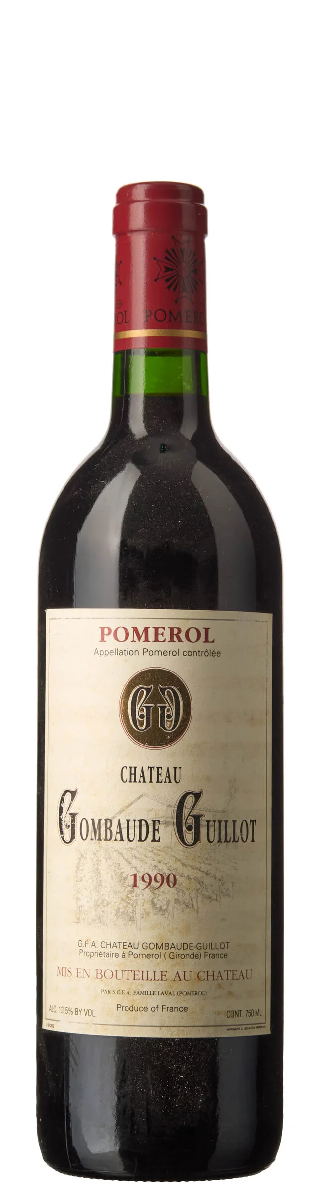1 x Chateau Gombaude Guillot 1990 — 1 x Chateau Gombaude Guillot 1990 — Vin/Vin — Blomqvist