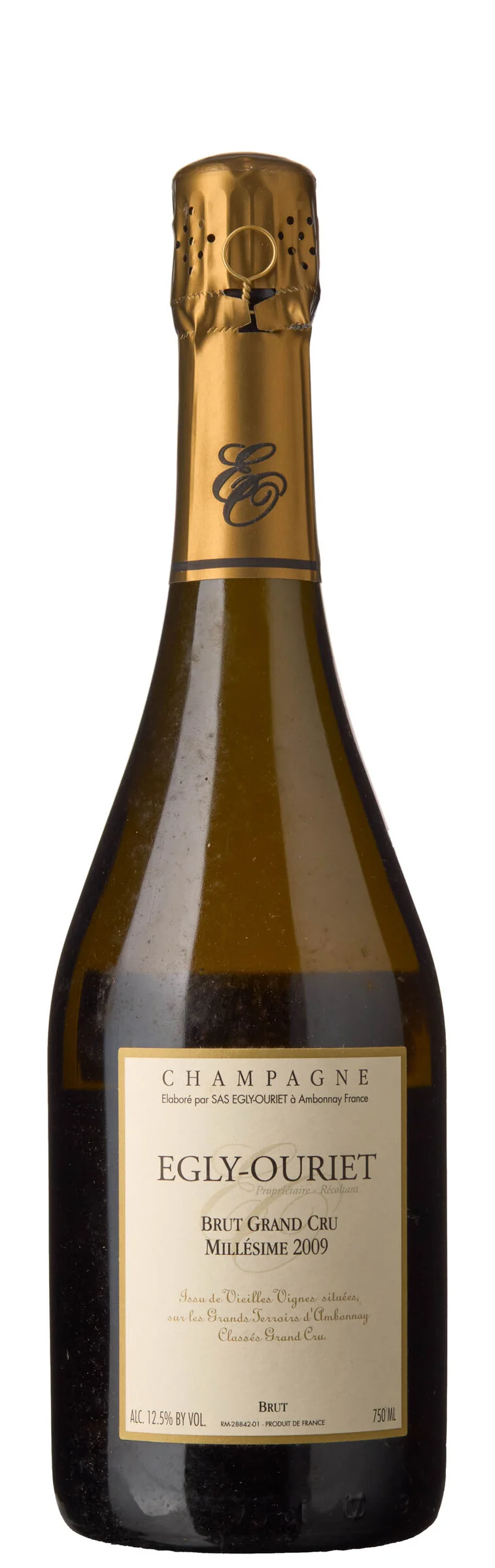 1 x Champagne Brut Grand Cru Millesime 2009, Egly-Ouriet — 1 x Champagne Brut Grand Cru Millesime 2009, Egly-Ouriet — Vin/Vin — Blomqvist