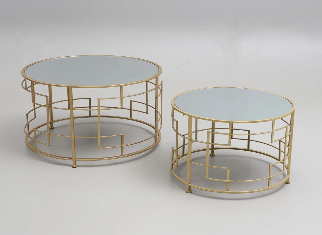 SOFFBORD, 2 st, art deco-stil. — Tables — Auktionshuset Thelin & Johansson