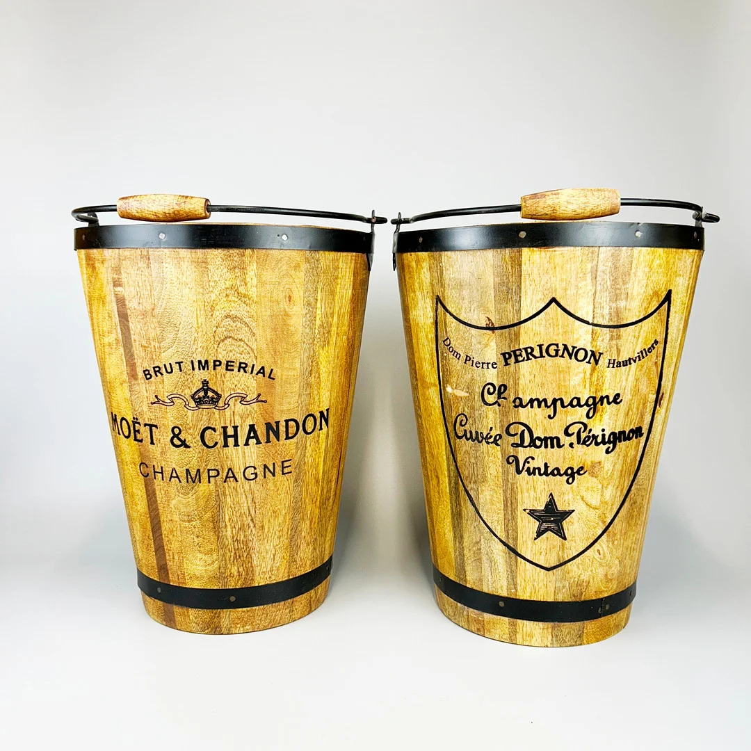 TWO ADVERTISING BUCKETS. — Advertising & Signs — Chalkwell Auctions