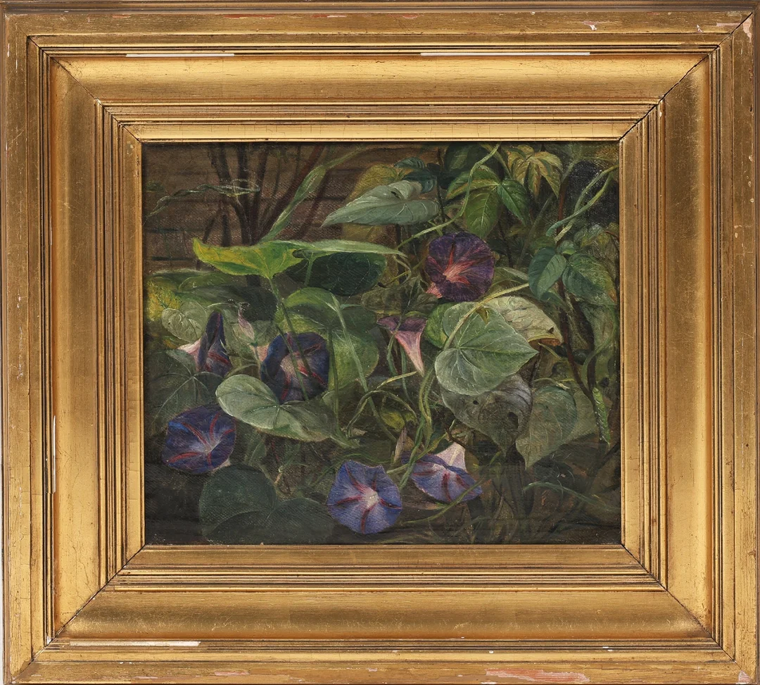 Anthonore Christensen, attributed to: Blooming snares — Paintings and sculptures/Older pictorial arts — Lauritz