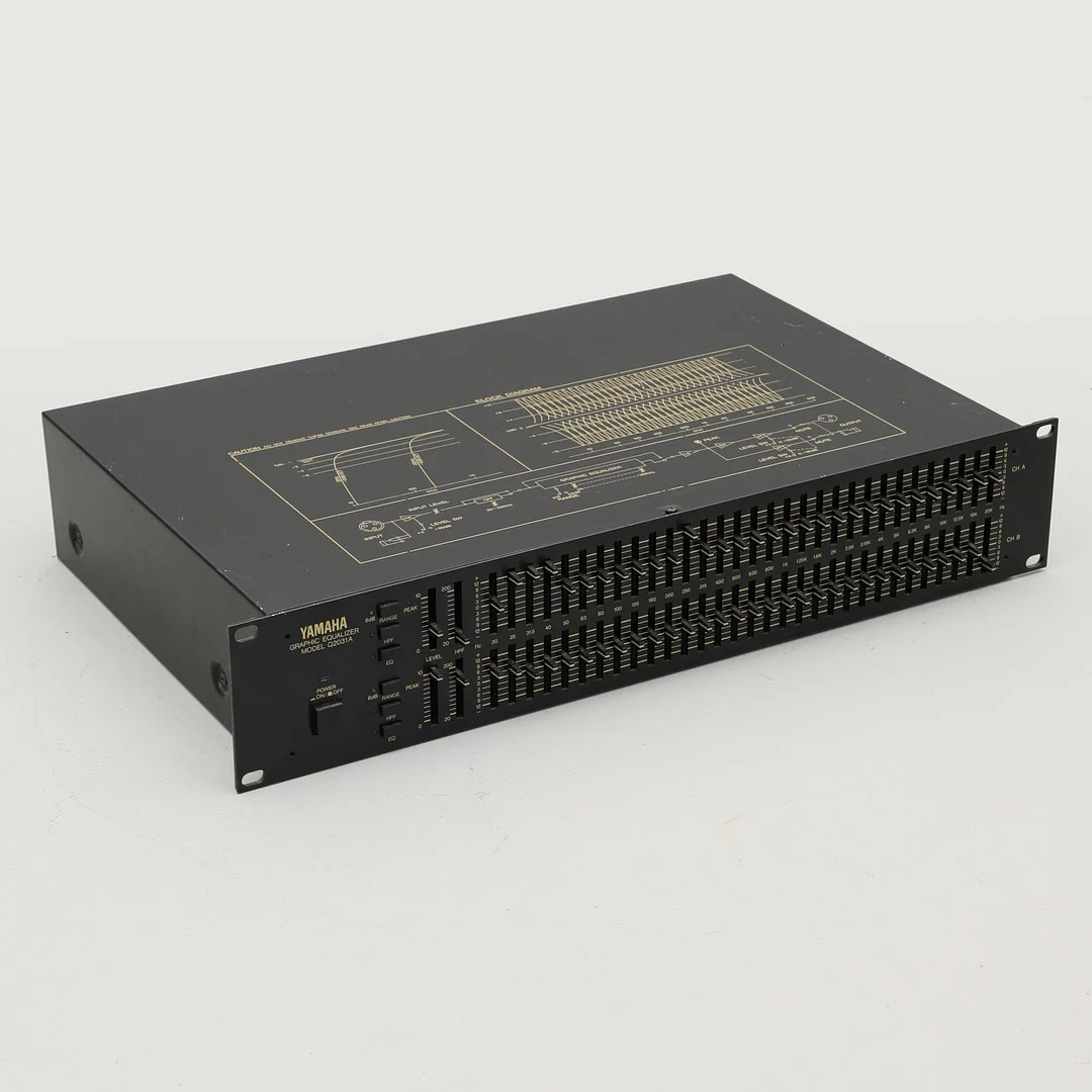 EFFEKTMODUL, Yamaha Q2031A Graphic Equalizer. — Musical instruments — Crafoord Auktioner Malmö