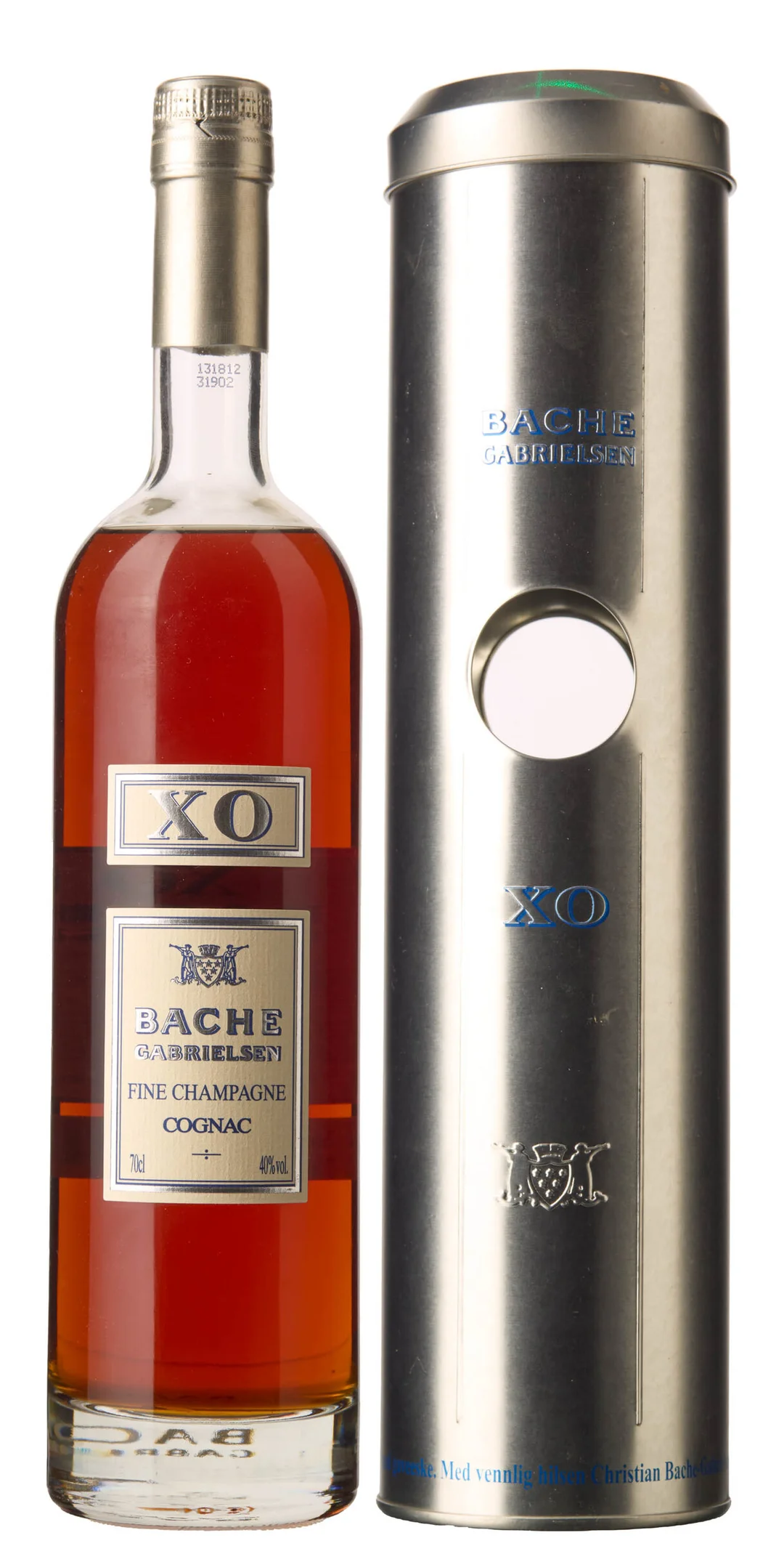 1 x Bache Gabrielsen Cognac Fine Champagne XO (OB) — 1 x Bache Gabrielsen Cognac Fine Champagne XO (OB) — Vin/Brennevin — Blomqvist