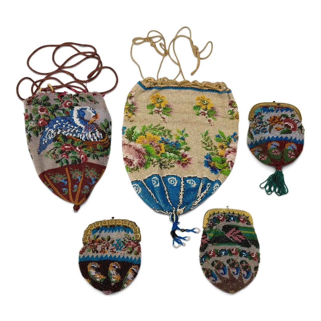 FIVE ANTIQUE BEADED PURSES. — Miscellaneous — Griffin’s Auctioneers