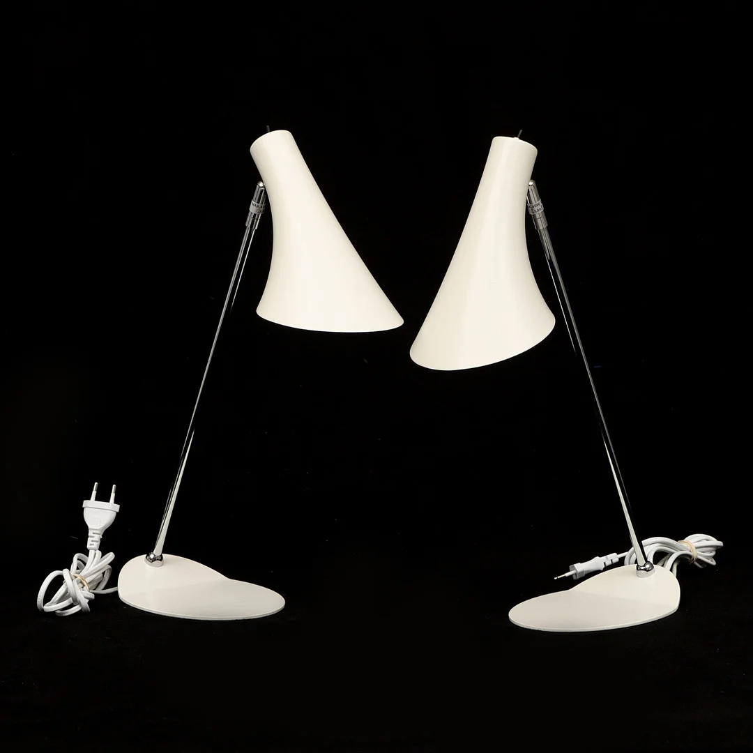BORDSLAMPOR. Ett par, Nordlux, samtida. — Table Lamps — Crafoord Auktioner Malmö