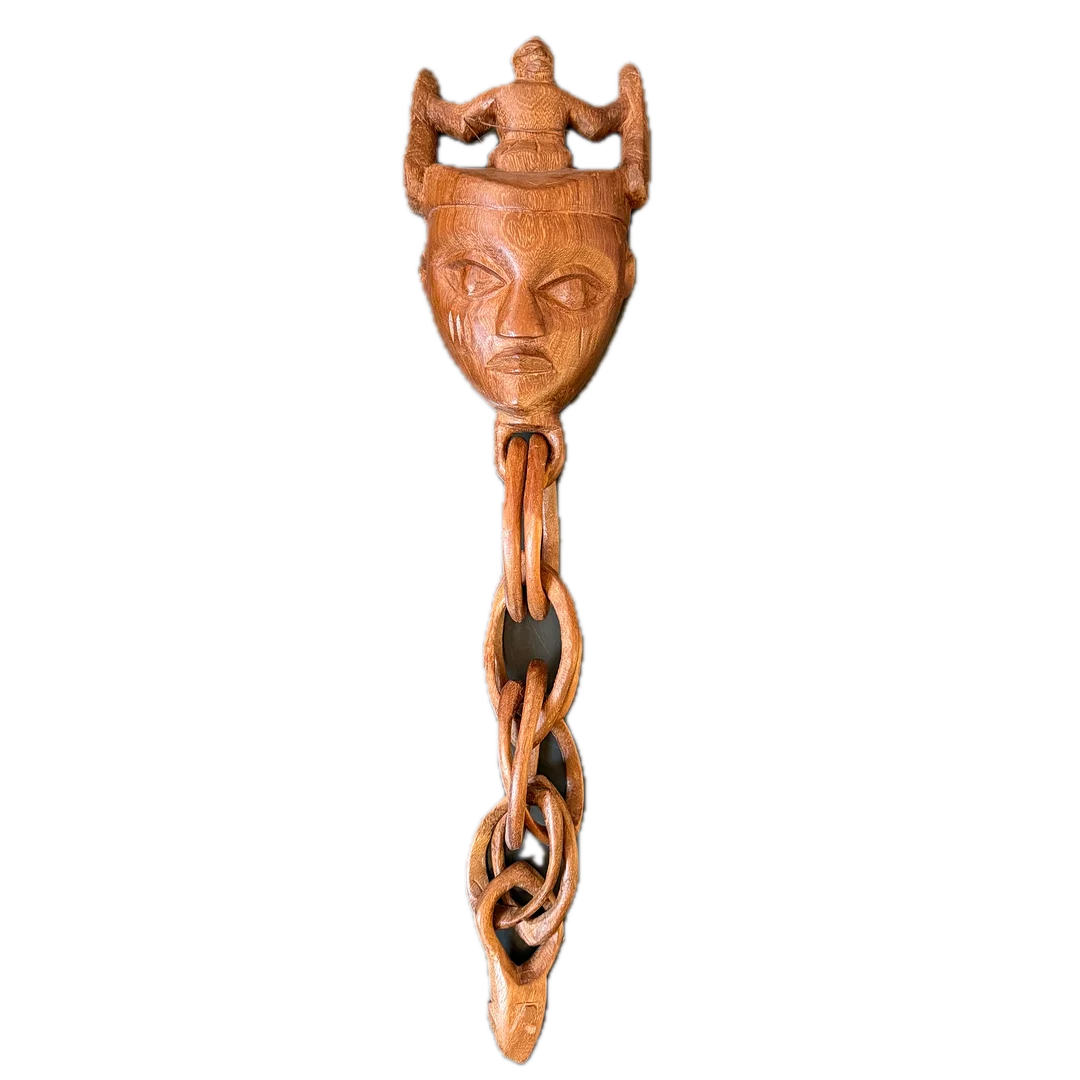 MASK. Afrika. Trä. — African tribal art — Auktionshuset STO Bohuslän