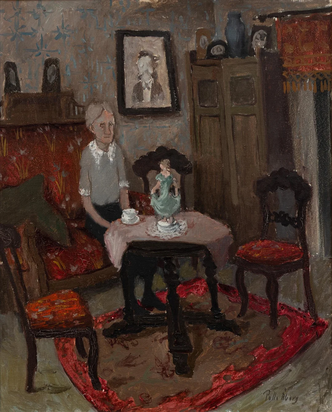 Pelle Åberg, "Änkan". — Konst/Modern svensk konst — Bukowskis