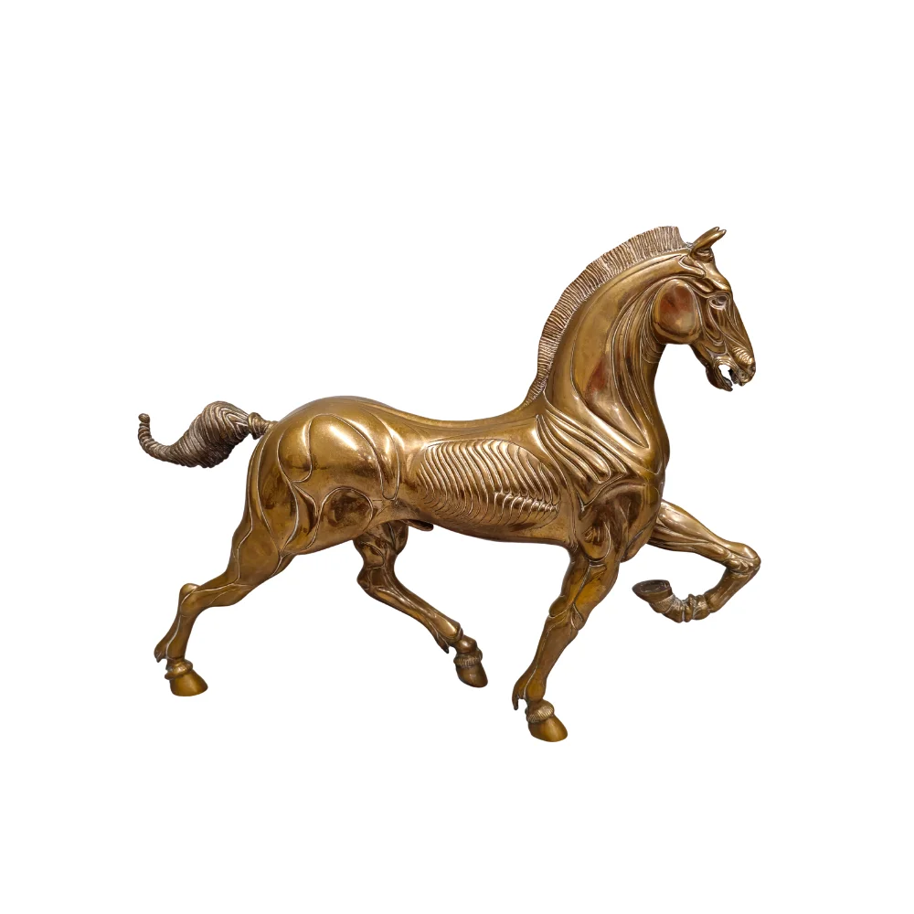 LUDOVICO DE LUIGI. "CAVALLI DI SAN MARCO II". ED. 48/1000. 1979. — Sculptures & Bronzes — Barcelona Auctions