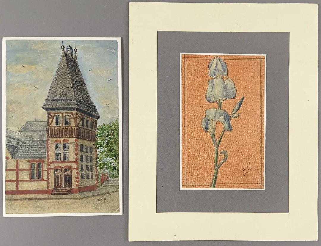 MONOGRAMMIST F.W. / KÜNSTLER DES JUGENDSTILS - NACH 1900. — Paintings — Auktionshaus Blank