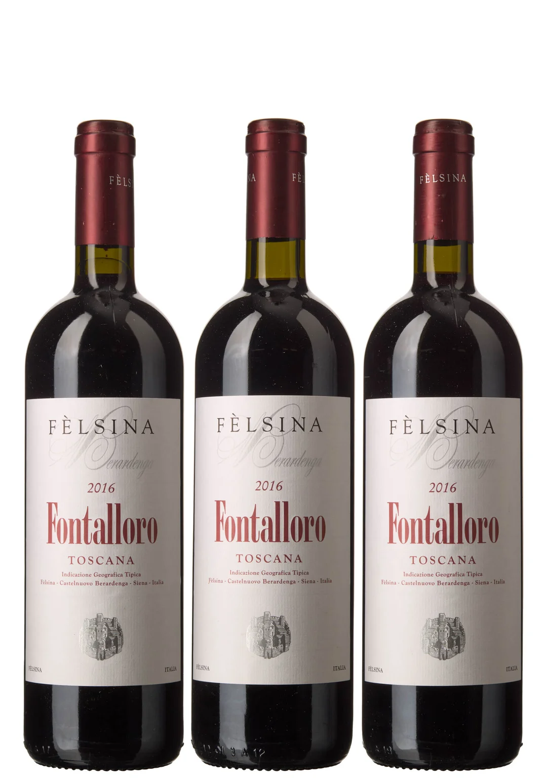 3 x Fontalloro 2016, Felsina — 3 x Fontalloro 2016, Felsina — Vin/Vin — Blomqvist