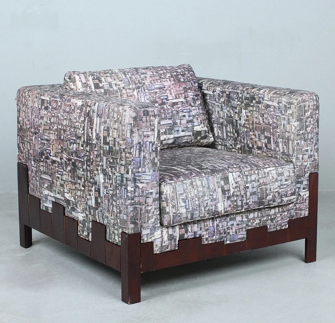 MARCUS FERREIRA. Marcus Ferreira, Decameron Design. Sessel / Lounge Chair, Brasilien, 1980er Jahre. — Armchairs & Chairs — Stockholms Auktionsverk Düsseldorf/Neuss