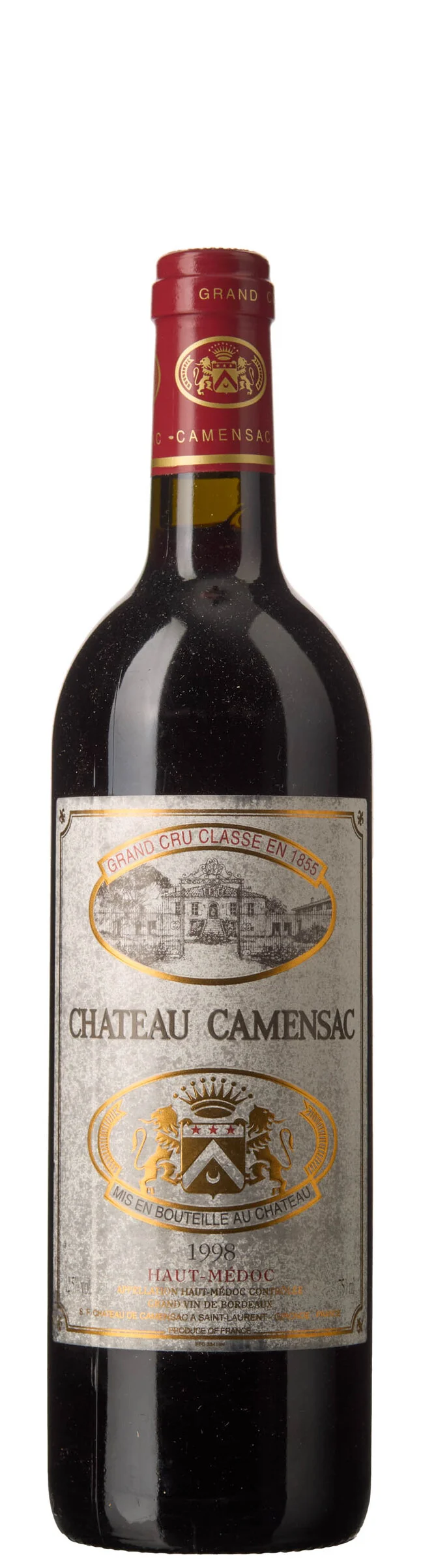 1 x Chateau Camensac 1998 — 1 x Chateau Camensac 1998 — Vin/Vin — Blomqvist