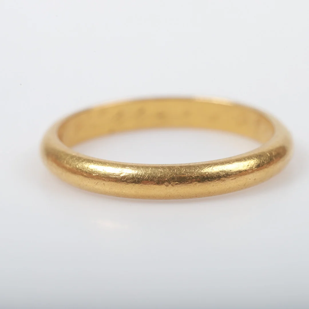 ALLIANSRING, 23 K guld. — Rings — Helsingborgs Auktionskammare