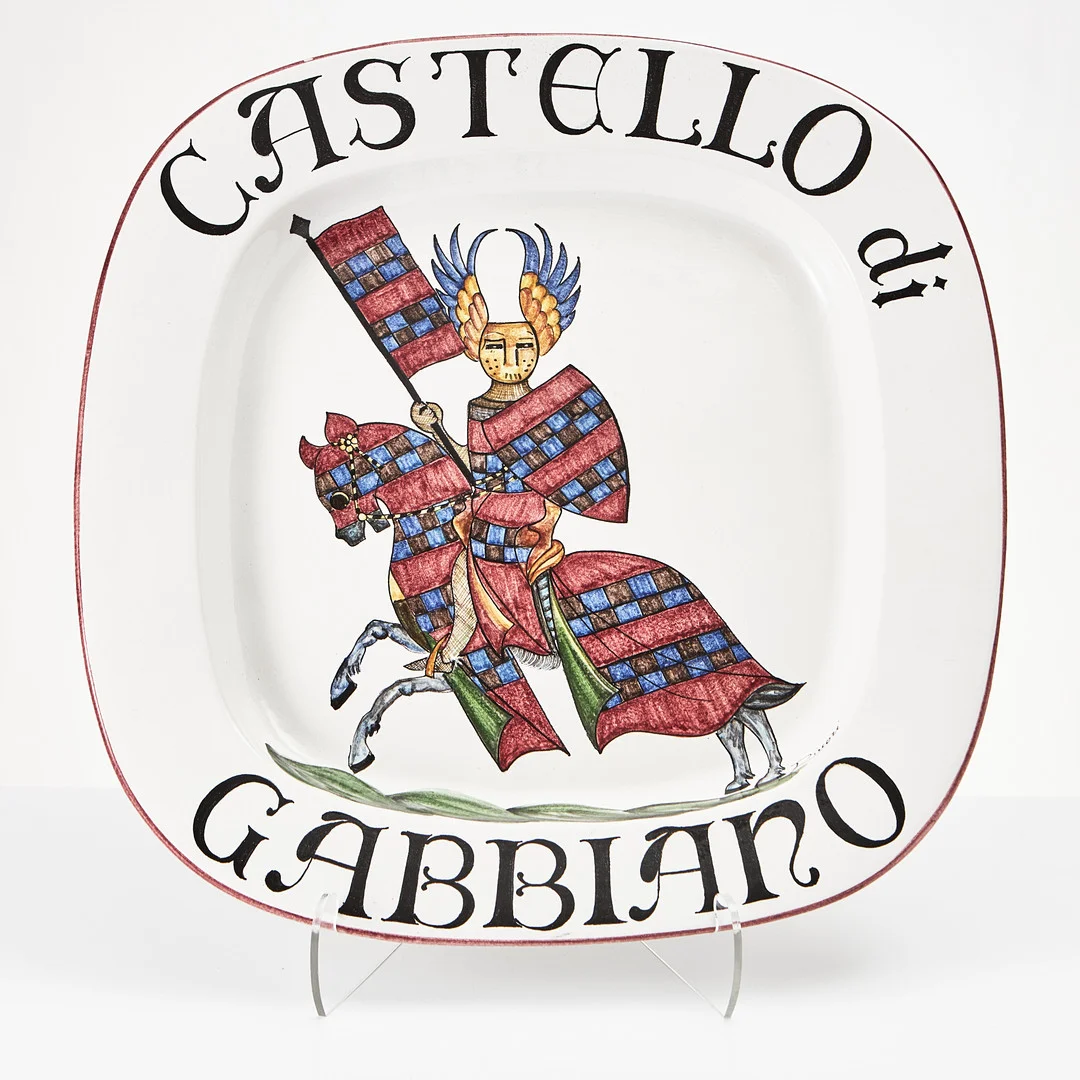 FAT, Italien, 1900-talets slut, märkt Castello di Gabbiano, signerad. — European — Stockholms Auktionsverk Magasin 5