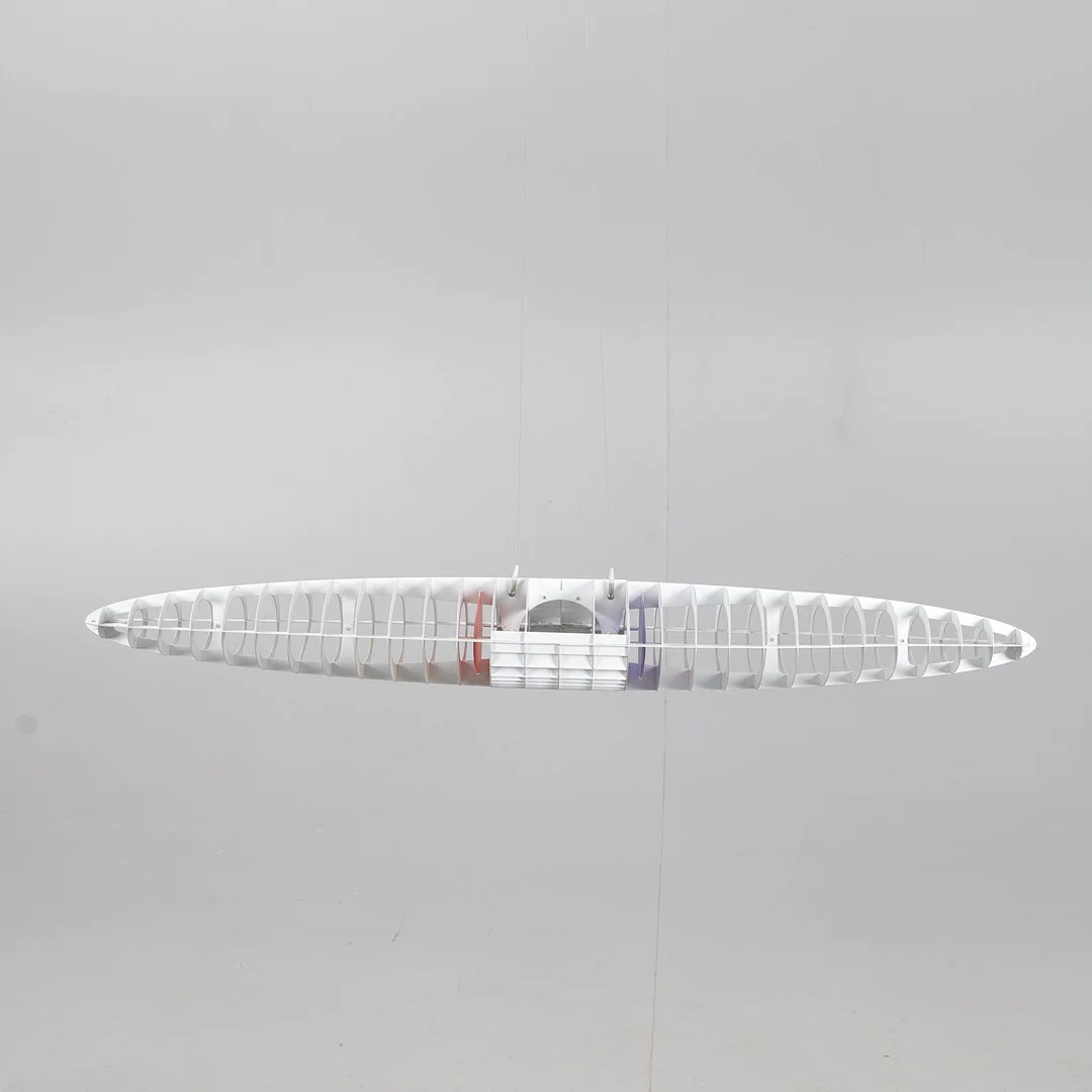 PAOLO RIZZATTO OCH ALBERTO MEDA. Takarmatur, aluminium, Luceplan "Titania", Italien, modellen formgiven 1989. — Ceiling lights — Stockholms Auktionsverk Helsingborg