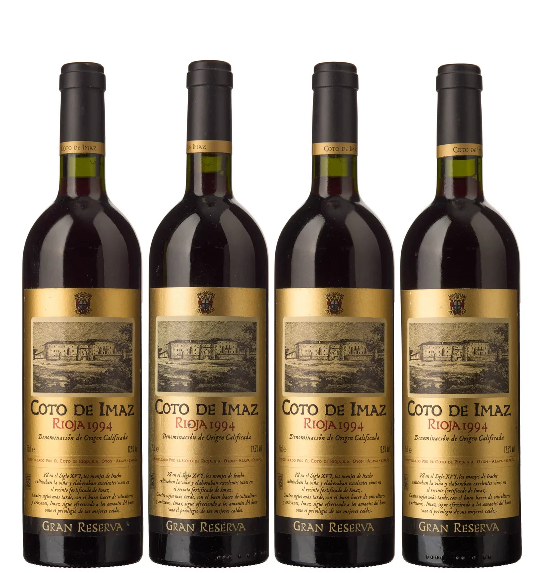 4 x Rioja Gran Reserva 1994, Coto de Imaz — 4 x Rioja Gran Reserva 1994, Coto de Imaz — Vin/Vin — Blomqvist