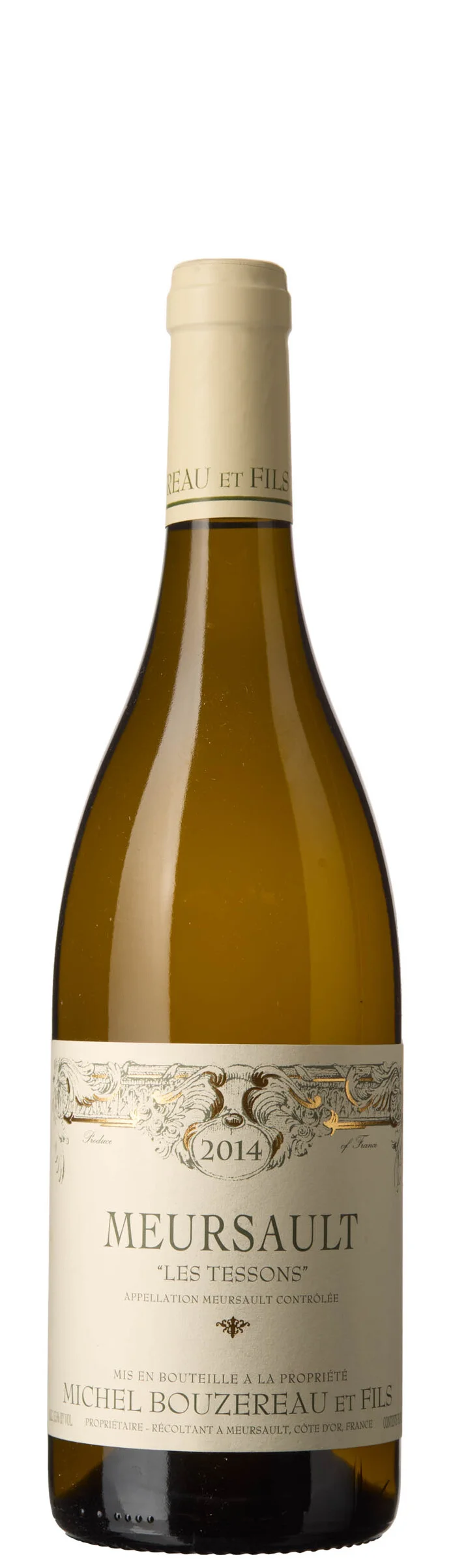 1 x Meursault Les Tessons 2014, Michel Bouzereau et Fils — 1 x Meursault Les Tessons 2014, Michel Bouzereau et Fils — Vin/Vin — Blomqvist