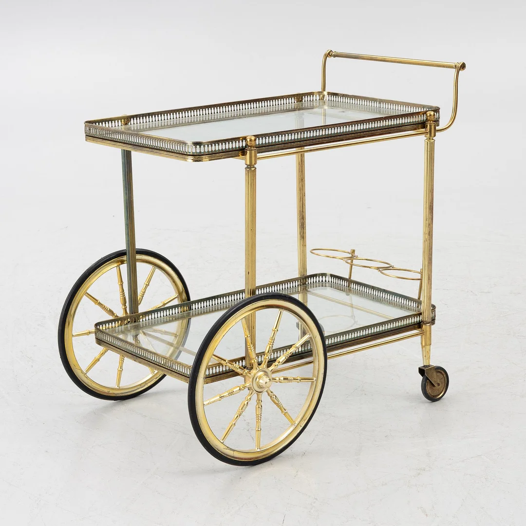 Serveringsvagn, 1900-talets andra hälft. — Design/Möbler — Bukowskis