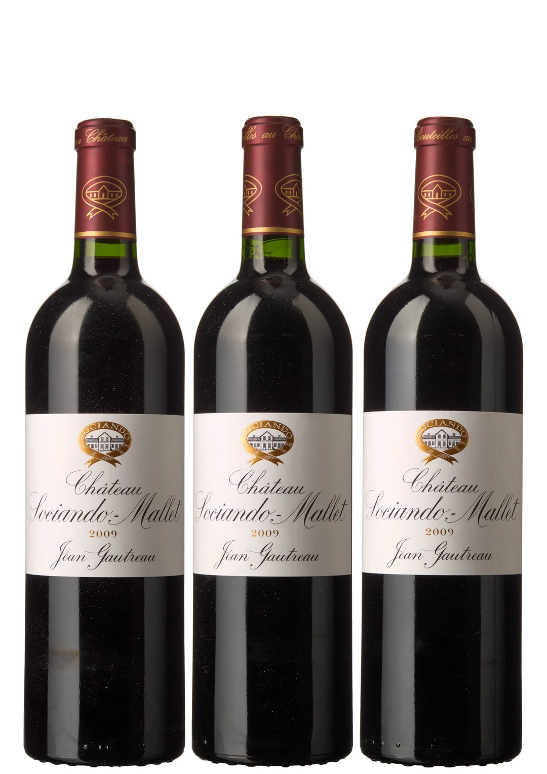 3 x Chateau Sociando Mallet 2009 — 3 x Chateau Sociando Mallet 2009 — Vin/Vin — Blomqvist