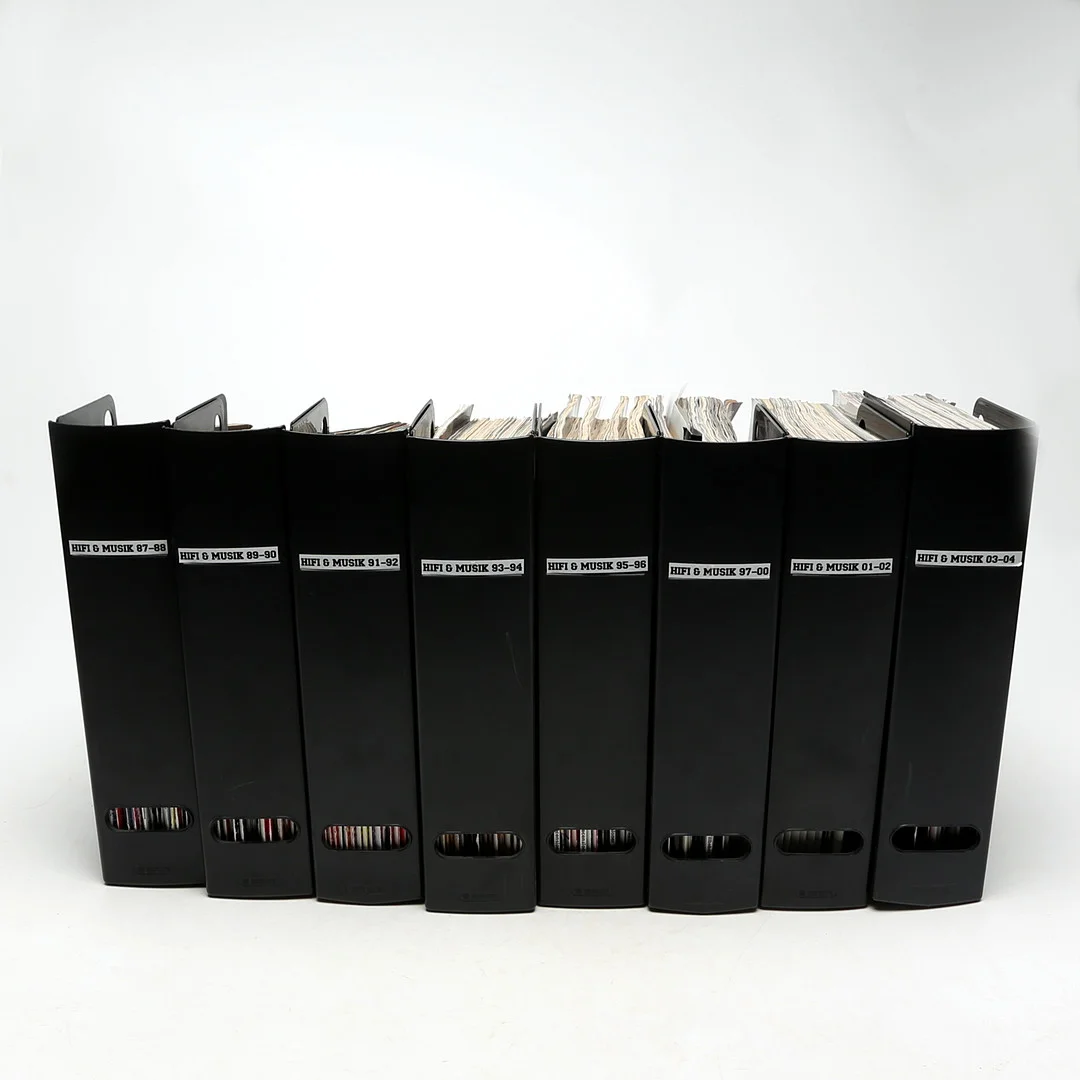 TIDNINGAR, HI-FI, större mängd. ca år 1990/2000. — Other — Kalmar Auktionsverk