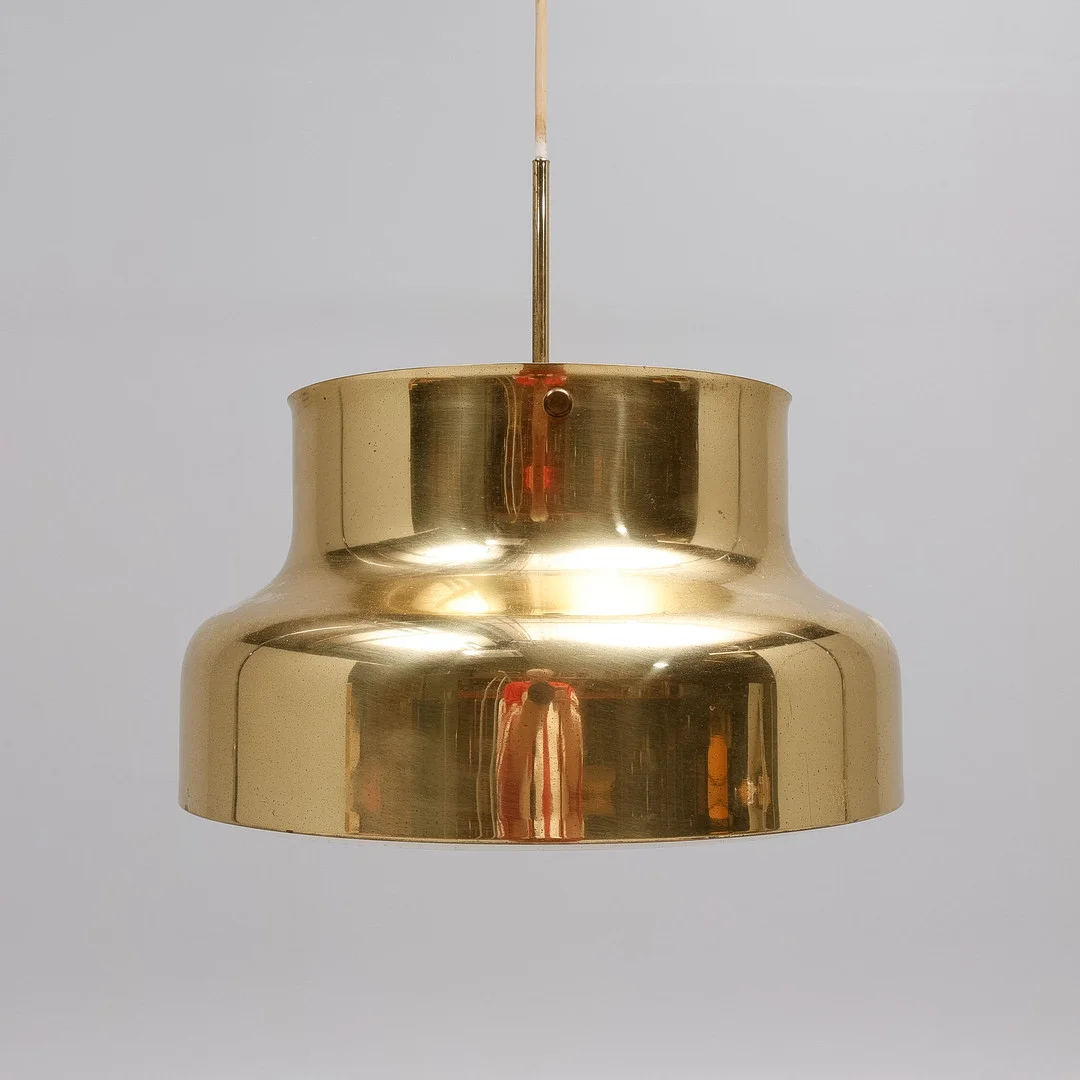 ANDERS PEHRSON. Bumling, taklampa, mässing, Atelje Lyktan, Åhus, 1968. — Ceiling lights — Auktionsbyrån Varberg